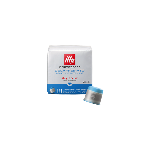 Iperespresso® Illy Decaffeinato 18 capsules