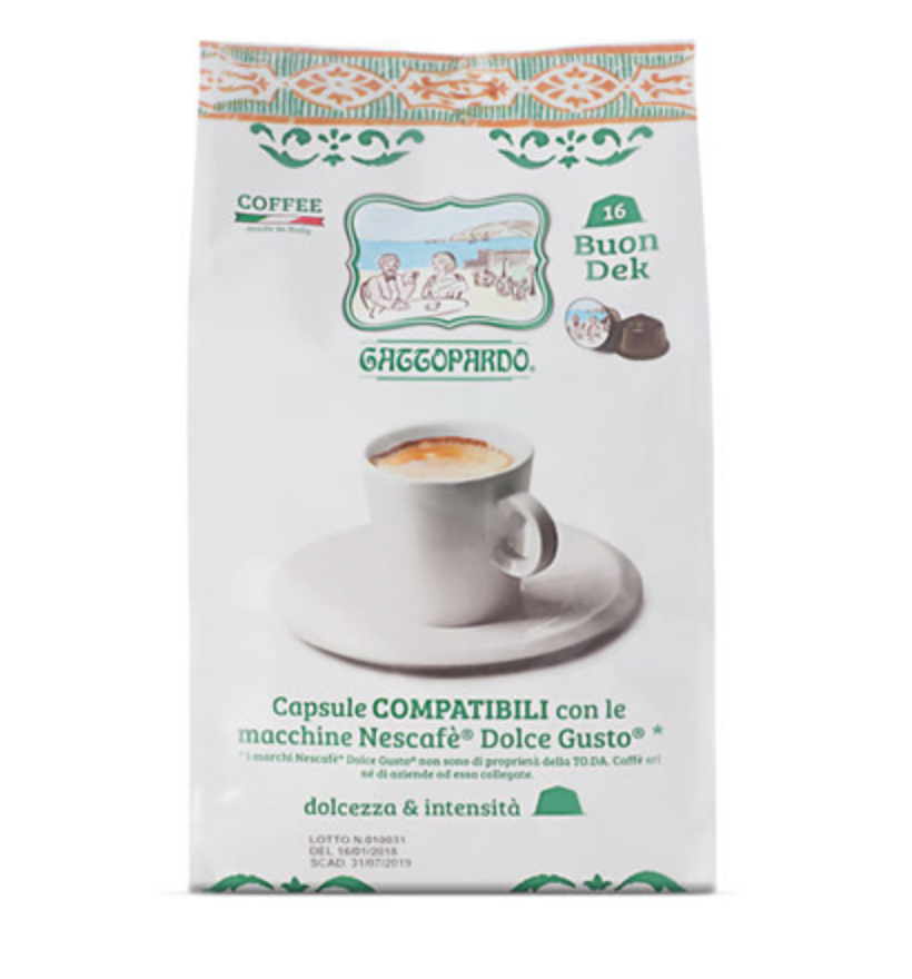 Il Gattopardo Decaffeinato 16 capsule